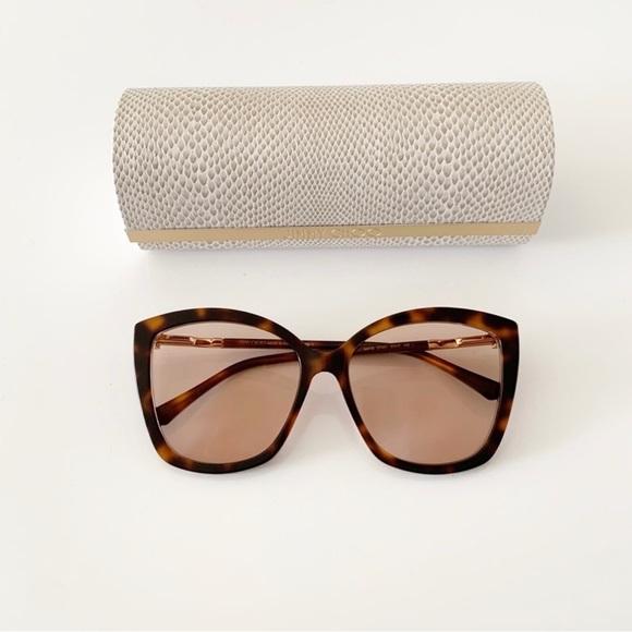 Jimmy Choo Sunglasses With Side Crystal  Gorgeous NWT - Picture 5 of 7